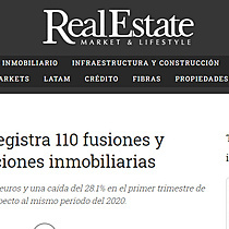 Espaa registra 110 fusiones y adquisiciones inmobiliarias